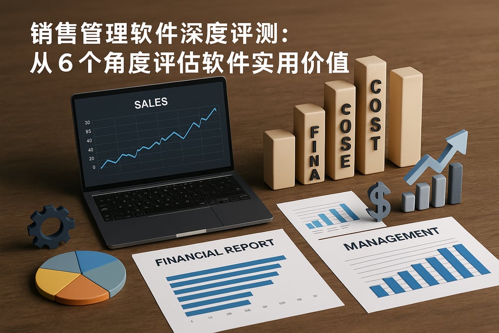 销售管理软件深度评测：从 6 个角度评估软件实用价值